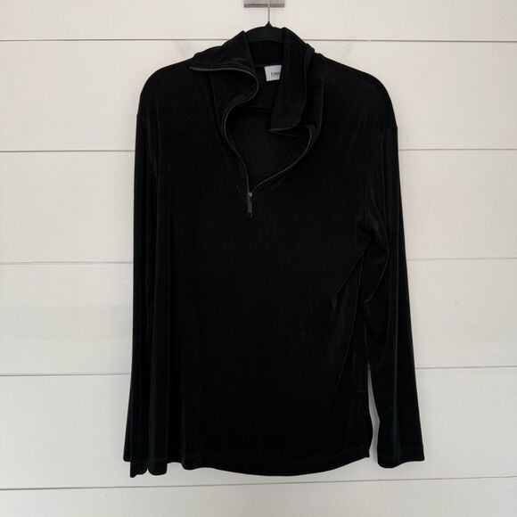 Chico’s Travelers Women’s 2 Black Slinky Jacket Stretchy - Picture 1 of 4